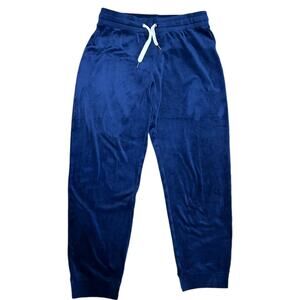 J.Crew Factory Velour Navy Blue Joggers Size Small